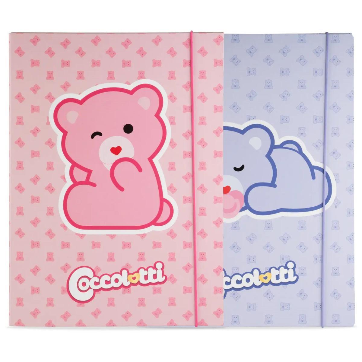 Cartella a4 con elastico dorso 1cm coccolotti by colourbook - classic