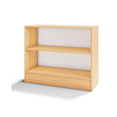 Mobile in legno brio open cm 99 x 35 x 81h (2 ripiani)