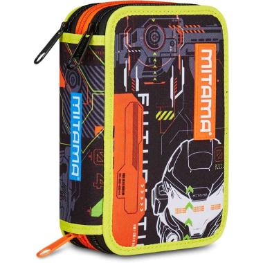 Mitama astuccio 3 zip fluo battle 47 pcs