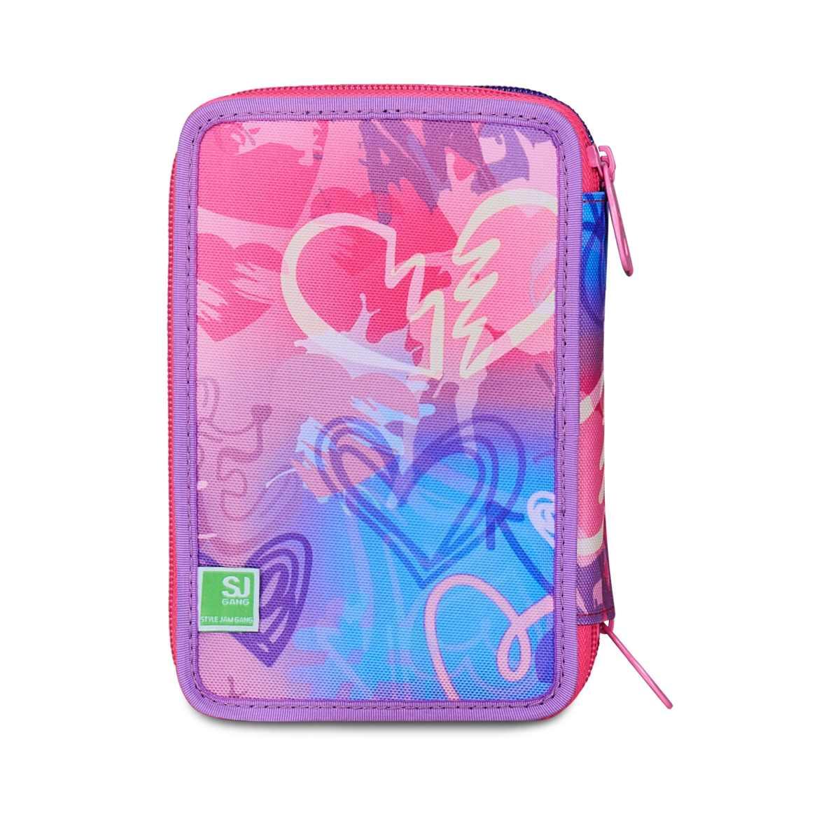 Astuccio 3 zip con corredo tinypatch girl