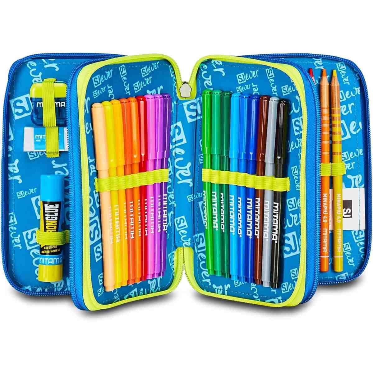 Astuccio 3 zip skate boy sj ever