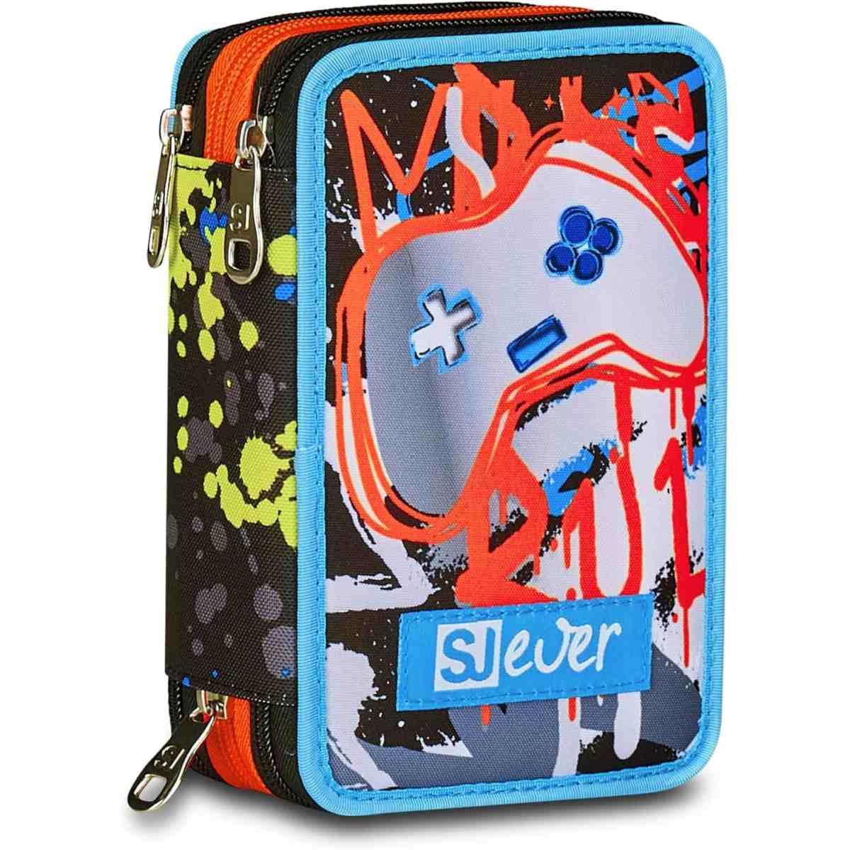 Astuccio 3 zip rules boy sj ever