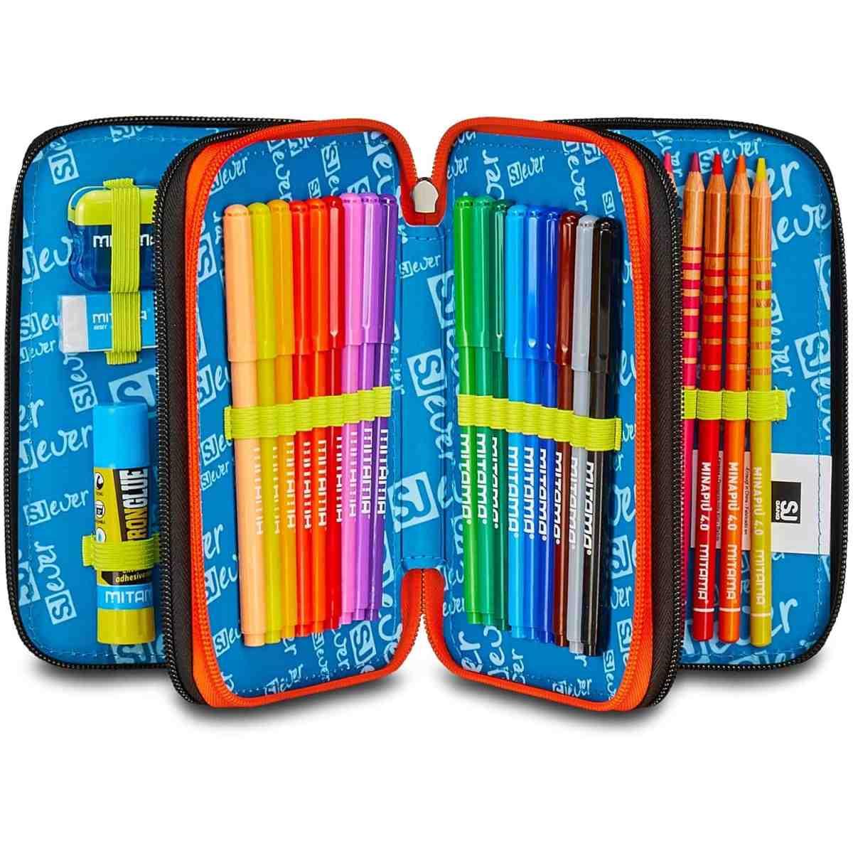 Astuccio 3 zip rules boy sj ever