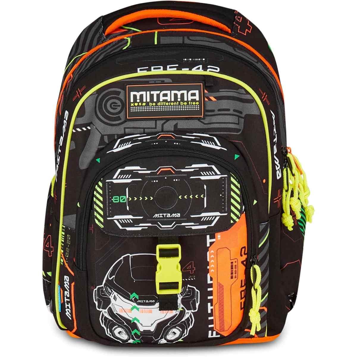 Mitama 25/d fluo battle zaino new plus