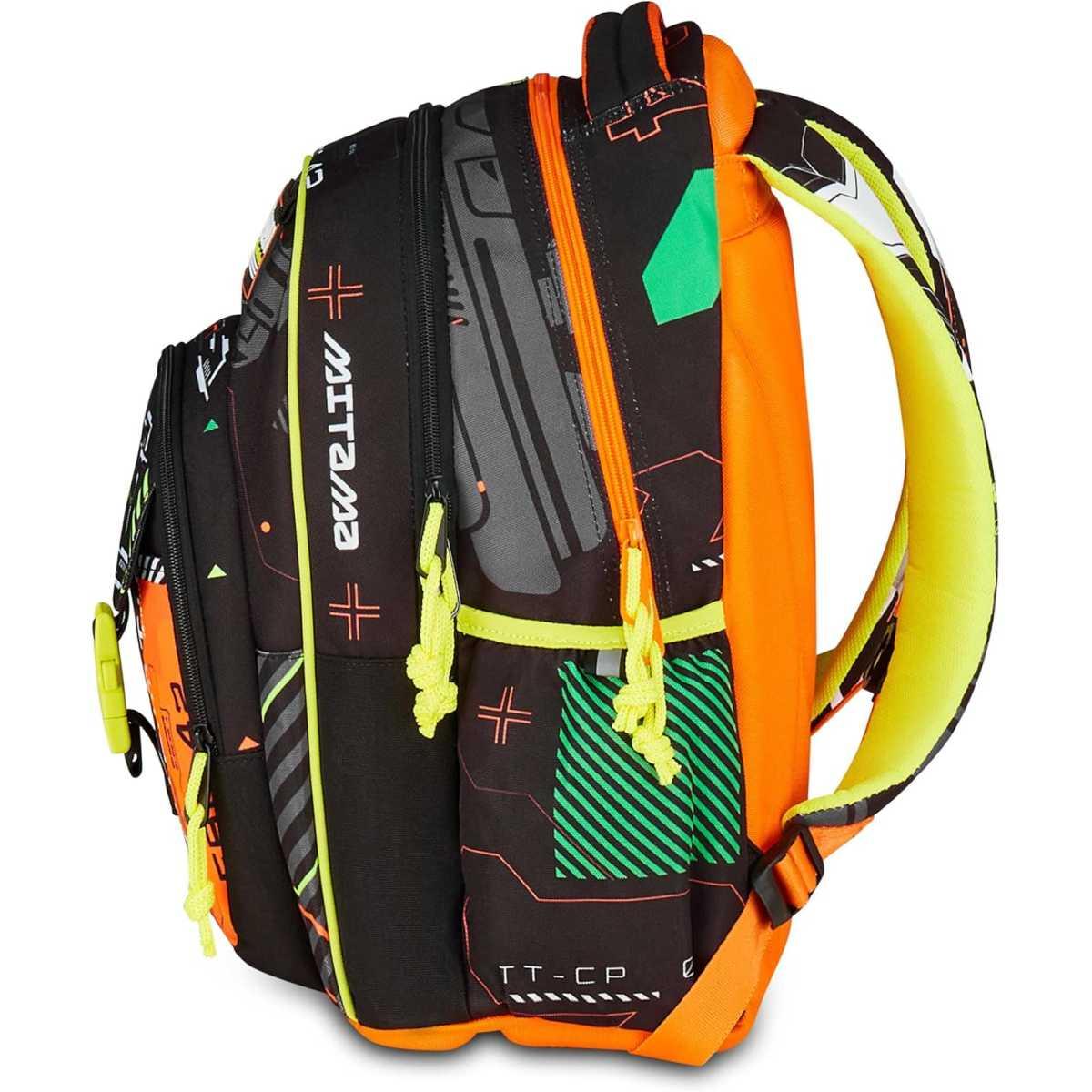 Mitama 25/d fluo battle zaino new plus