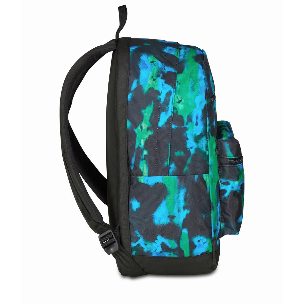 Zaino seven® reversibile con earphones wireless - falling color