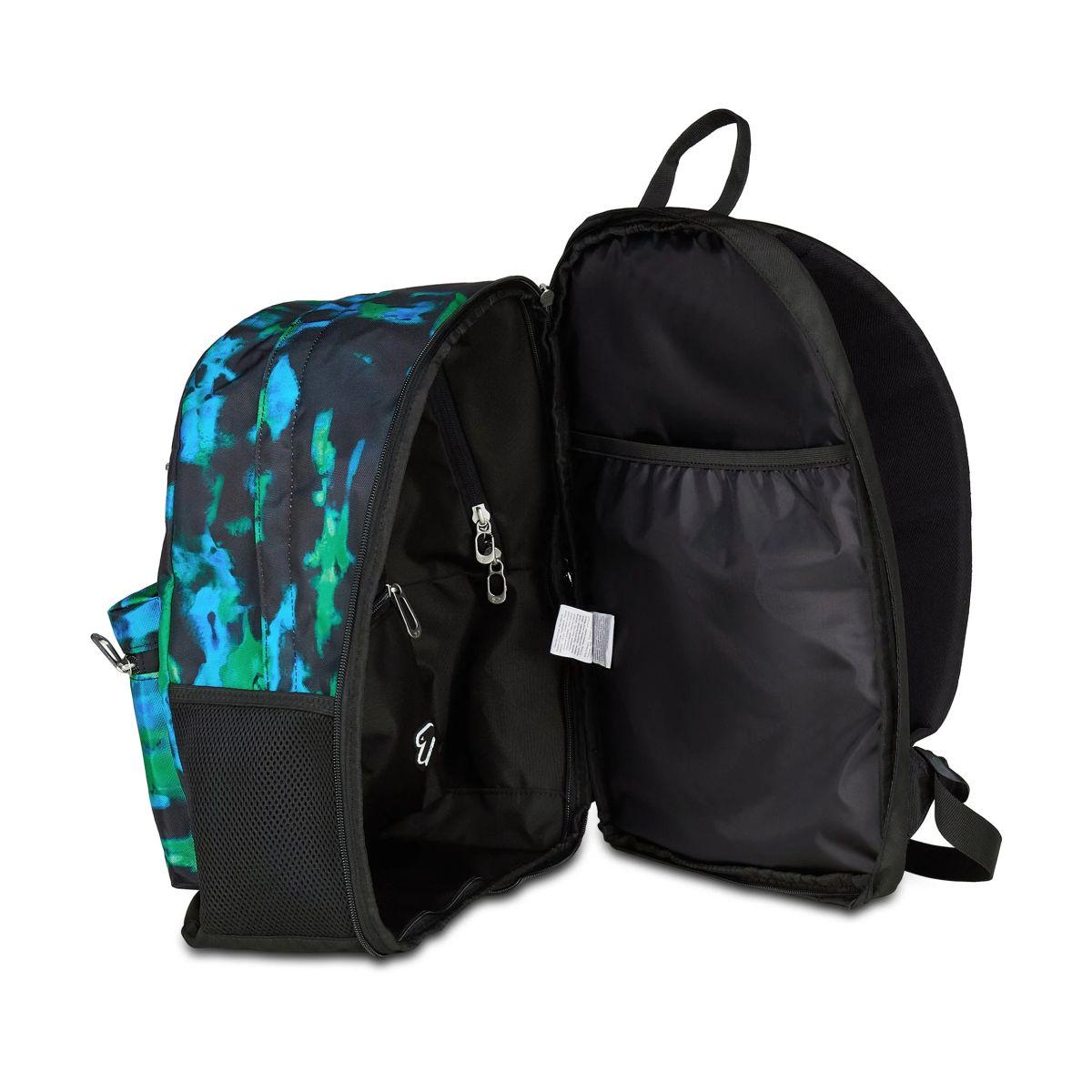 Zaino seven® reversibile con earphones wireless - falling color