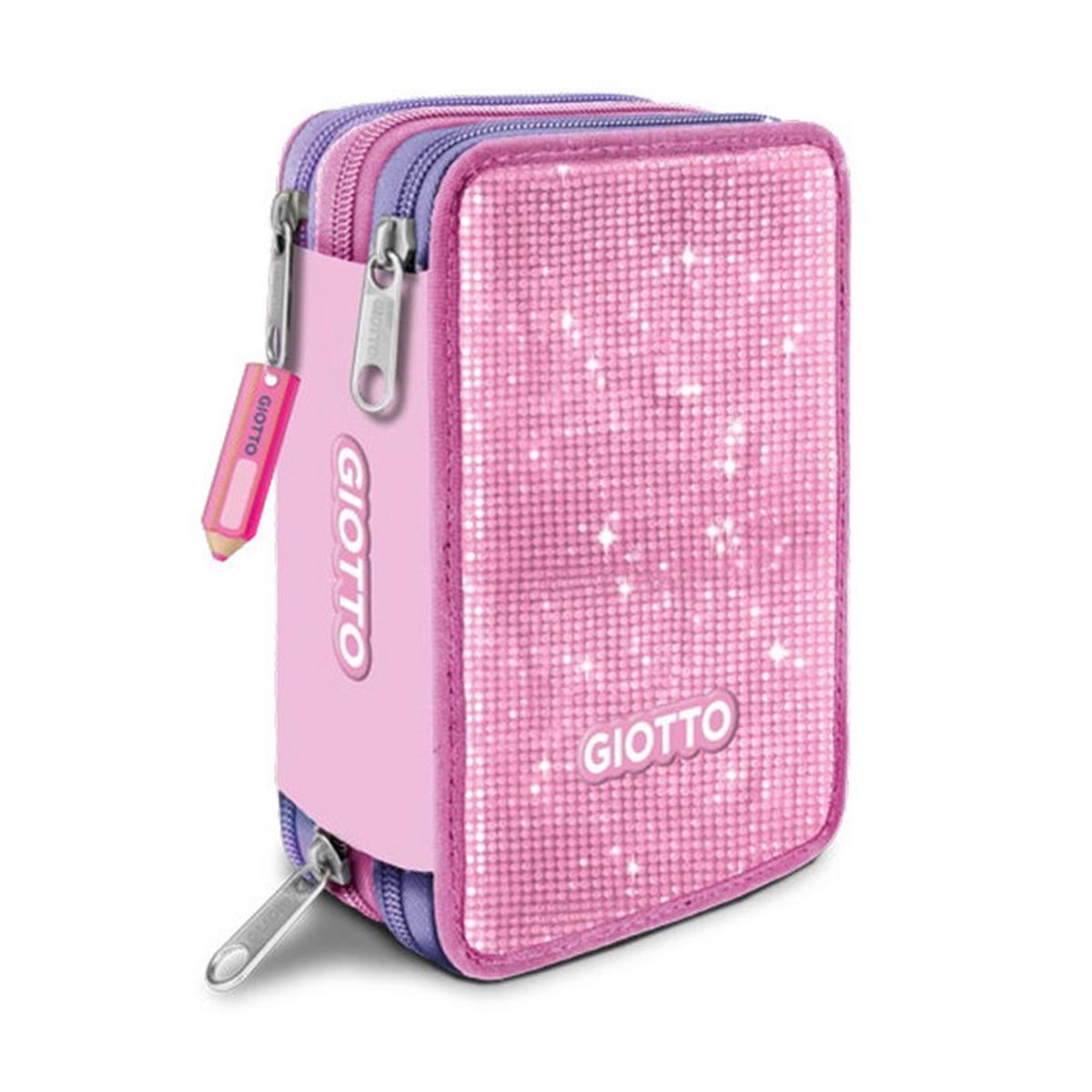 Astuccio 3 zip giotto collezione super crystal