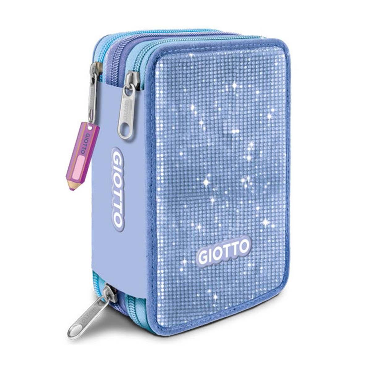 Astuccio 3 zip giotto collezione super crystal