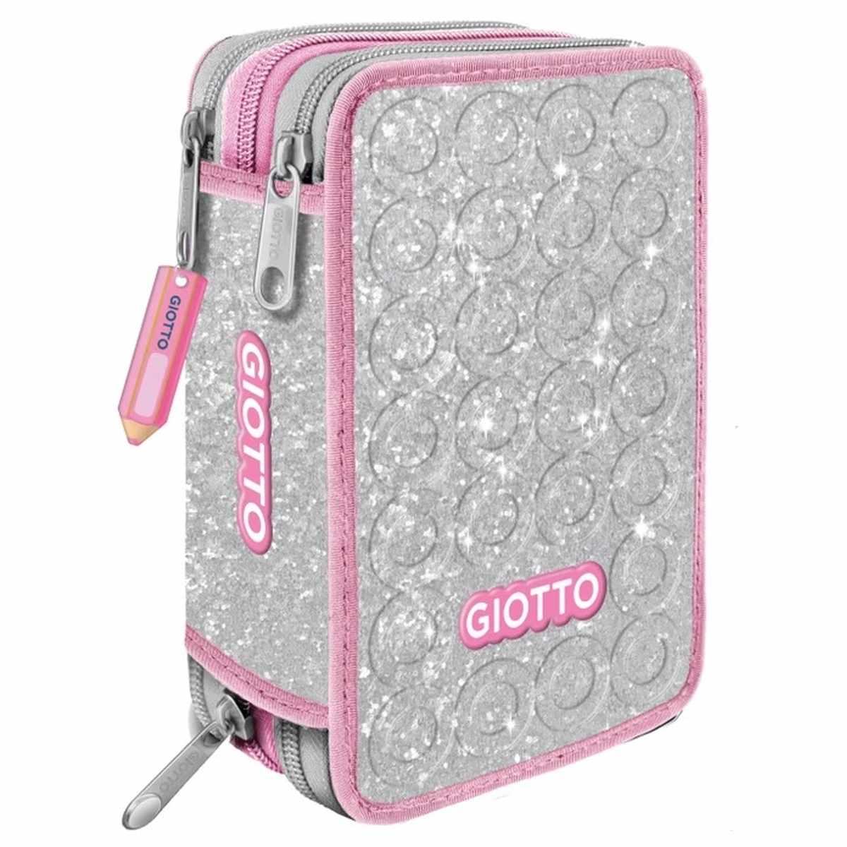 Astuccio 3 zip giotto collezione shiny