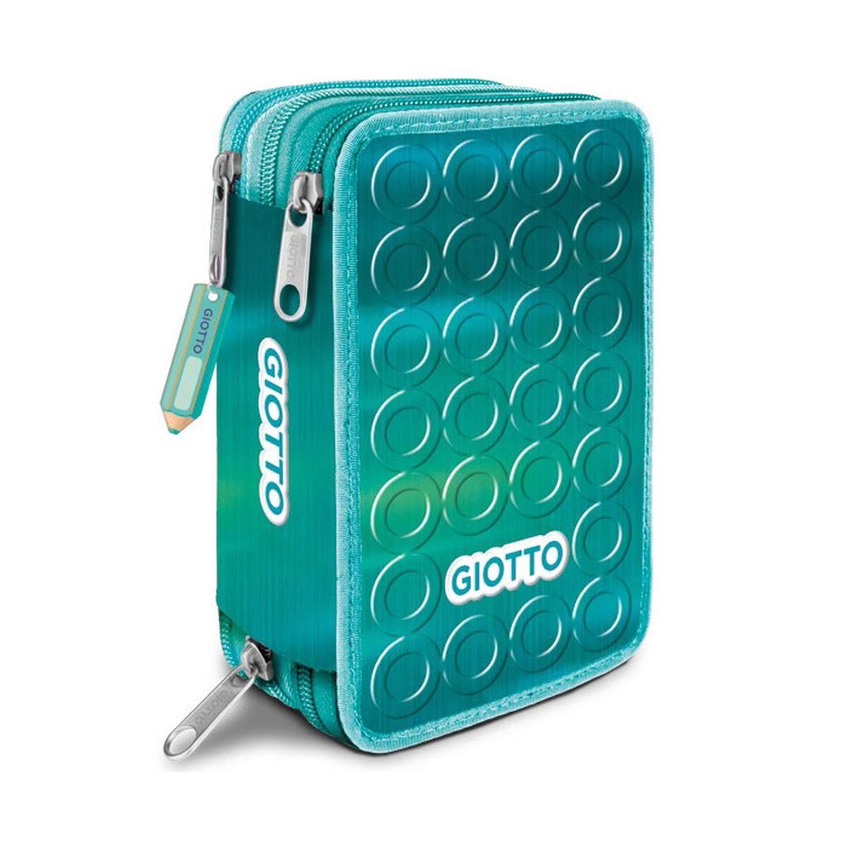 Astuccio 3 zip giotto collezione shiny