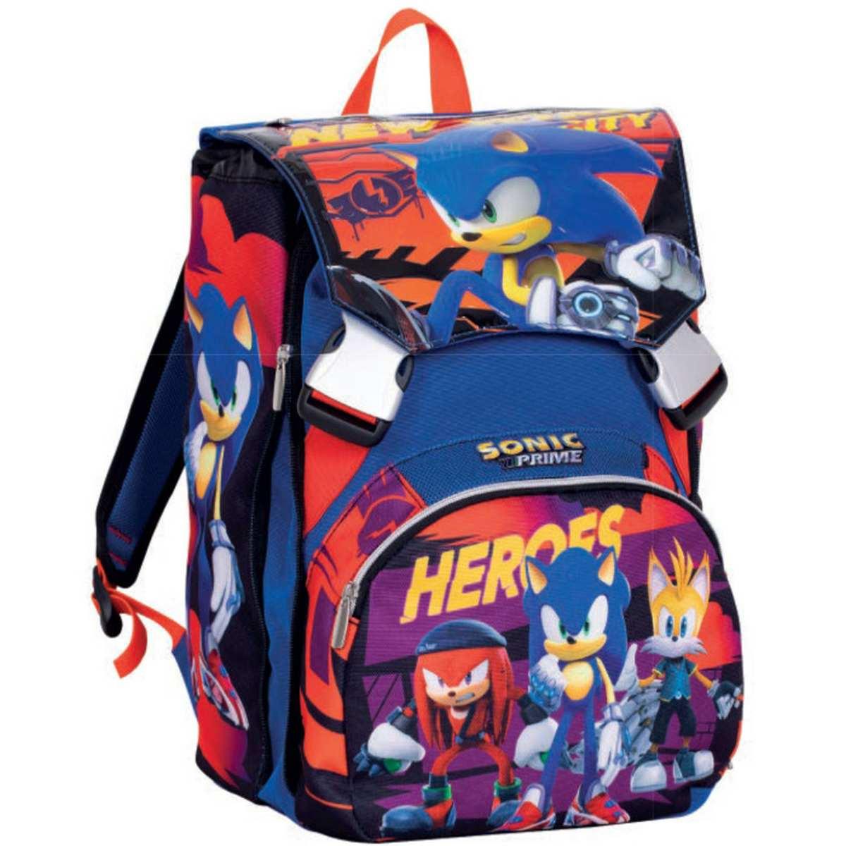 Seven zaino scuola sdoppiabile big sonic prime new yoke city