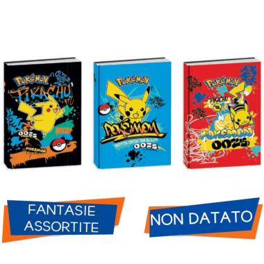 Diario scolastico standard 14,5x20,6 10 mesi pokmon