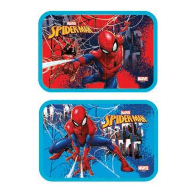 Portamerenda in pp e acciaio inox 304 spiderman