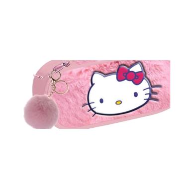Portafoglio in morbido peluche hello kitty