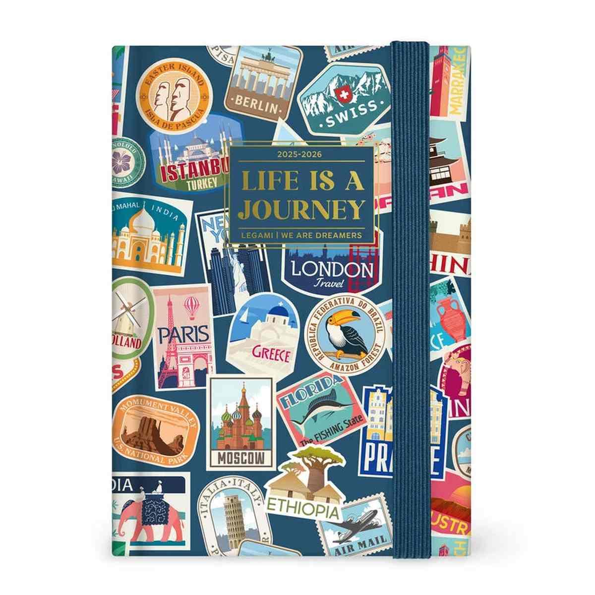 Legami - agenda 16 mesi giornaliera fotografica - small - 2025/2026