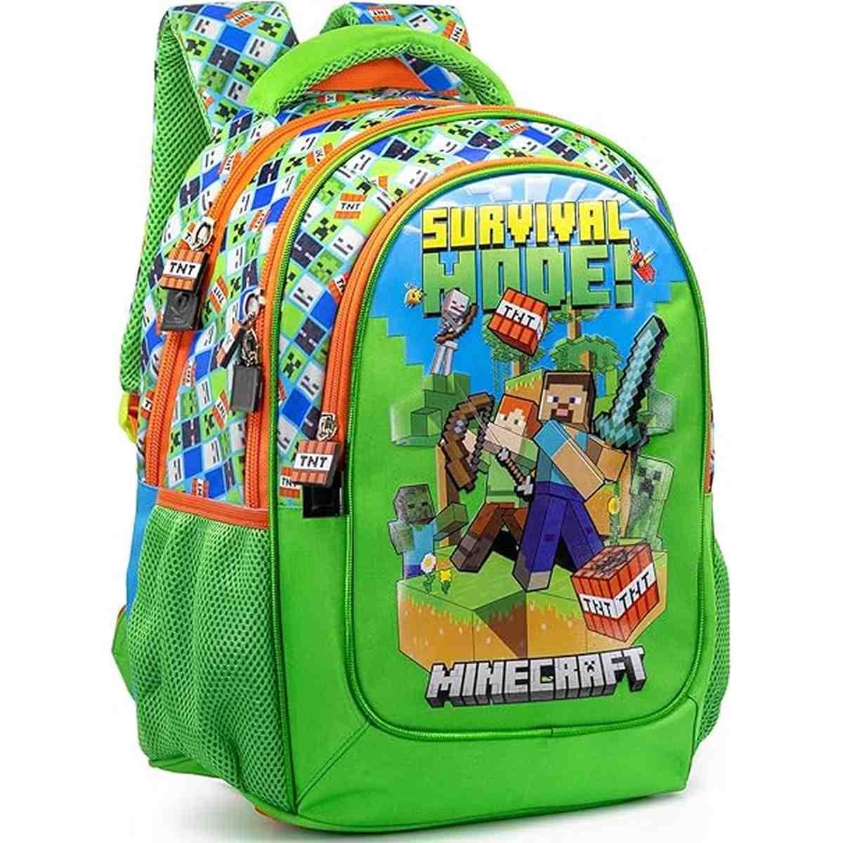 Zaino trolley staccabile exclusive minecraft survival