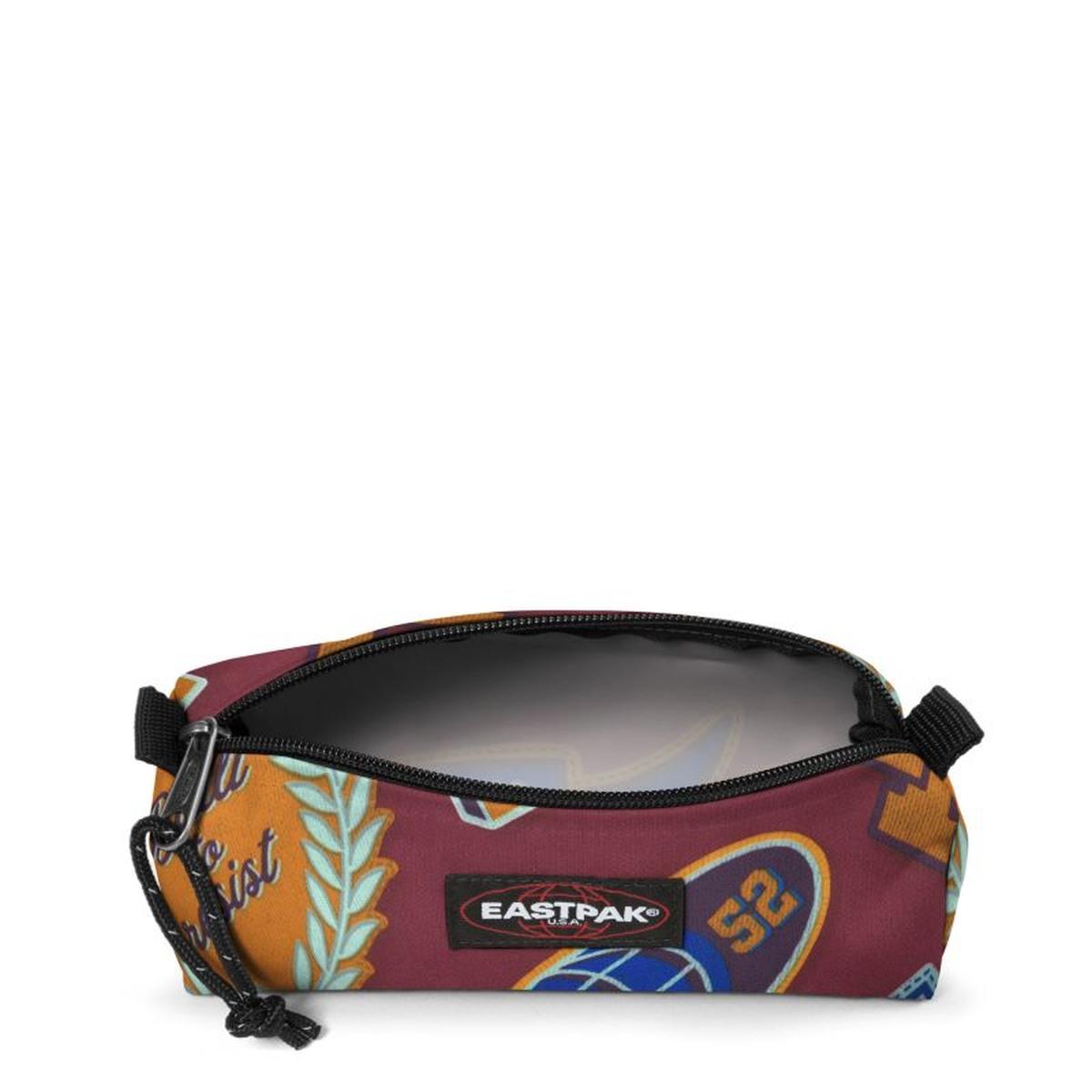 Eastpak astuccio benchmark single clash burgundy (rosso)