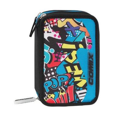 Astuccio 3 zip con corredo wave comix