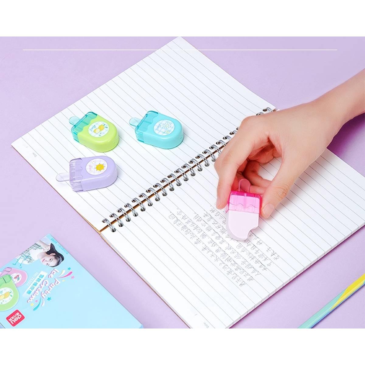 Deli gomme in forma di gelato