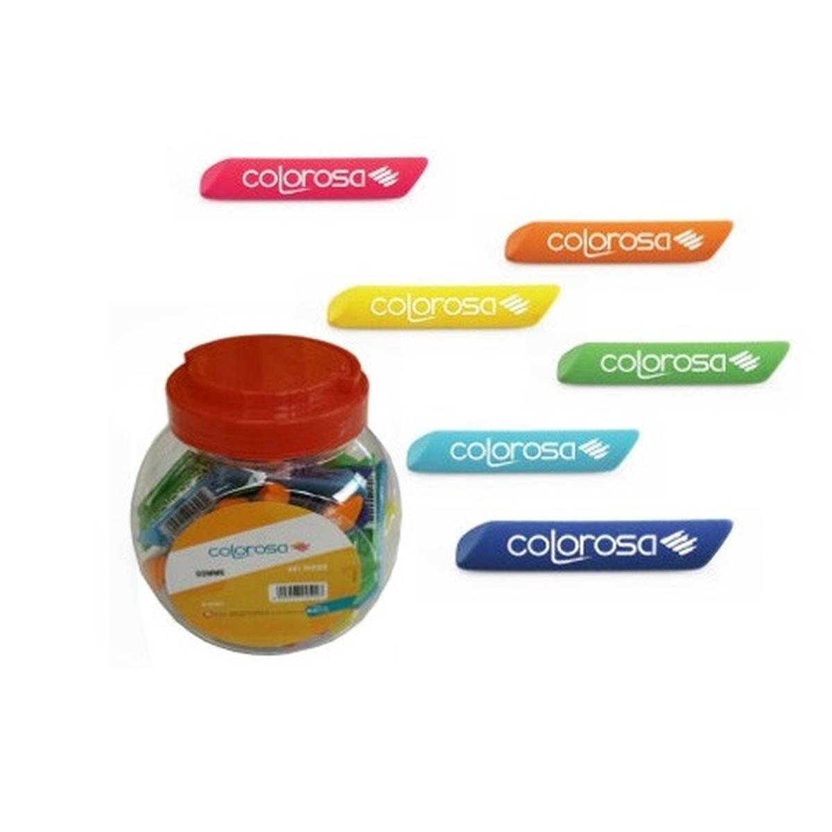 Gomma colorosa a gessetto colori assortiti