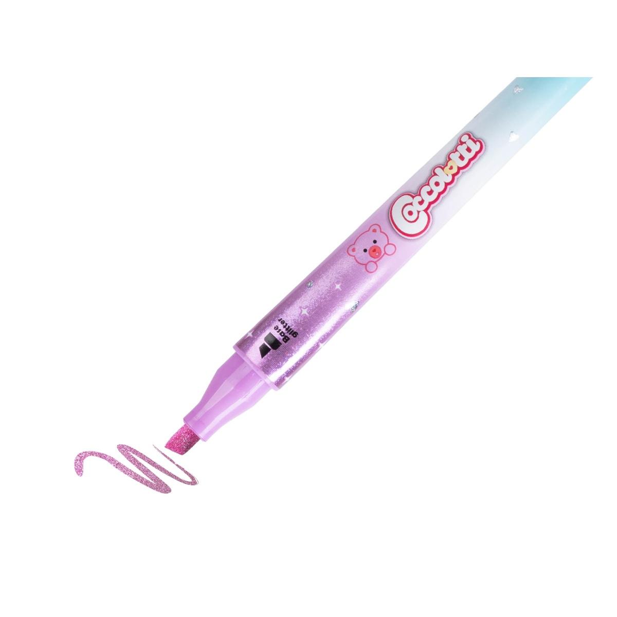 Evidenziatore duotone coccolotti by colourbook 3pz