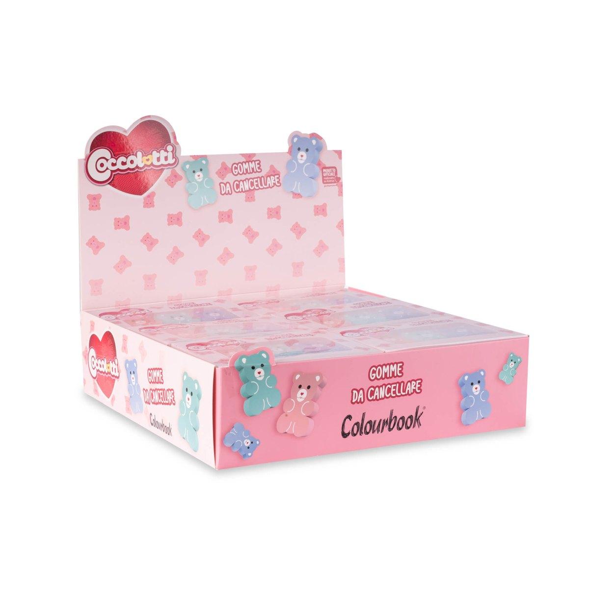 Gommine coccolotti by colourbook set 3pz - classic