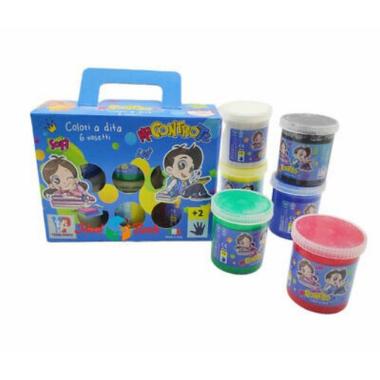 Me contro te - colori a dita - 6 vasetti