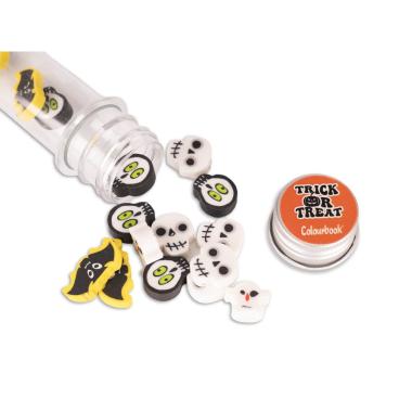 Gommine in barattolo halloween 20 pz