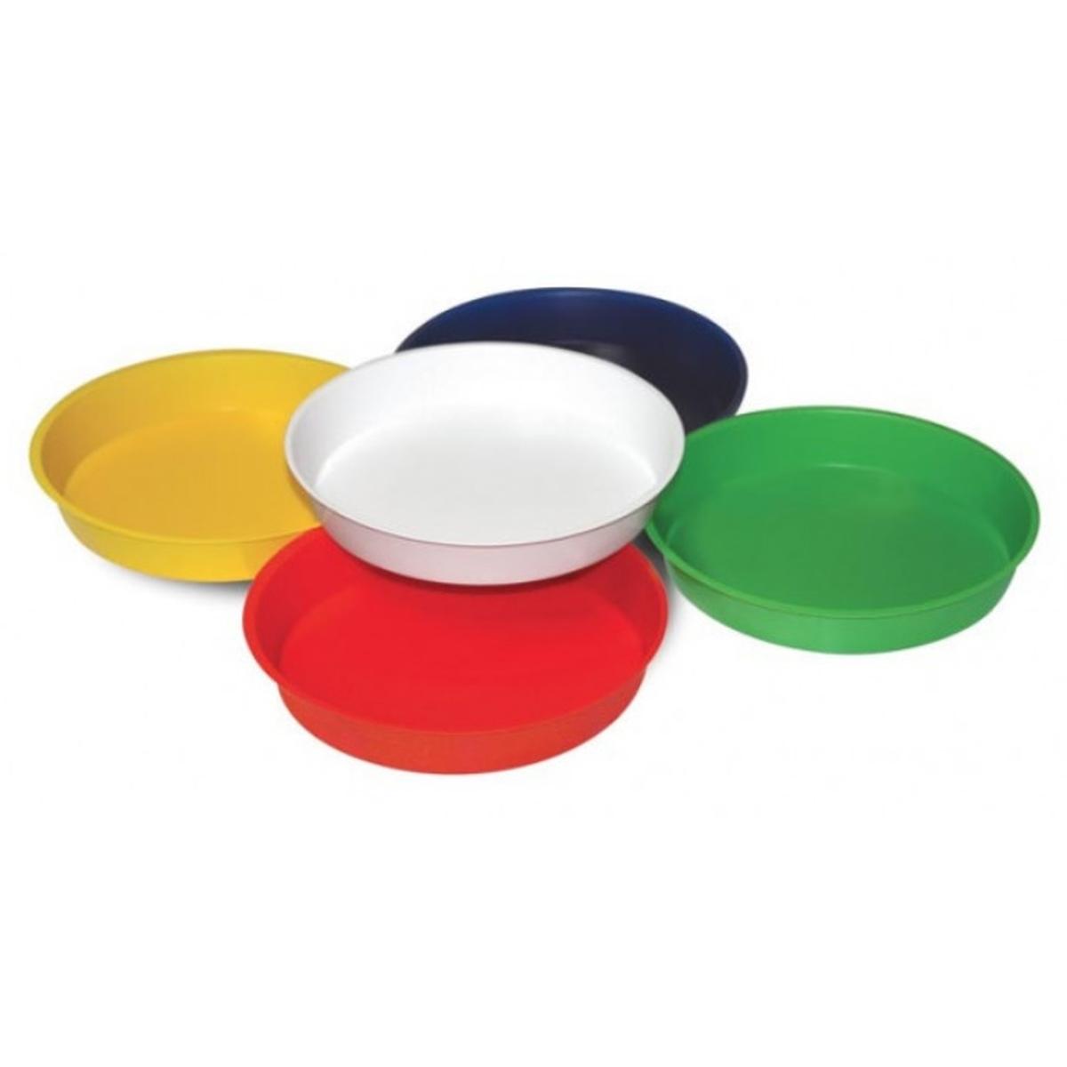 Set 10 ciotole per pittura Ø cm 15 - colori assortiti