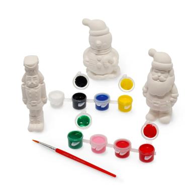 Legami paint your christmas - kit decorazione statuette di natale