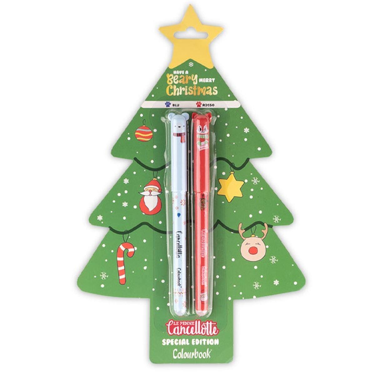 Penne gel cancellotta christmas edition  2 pz colourbook