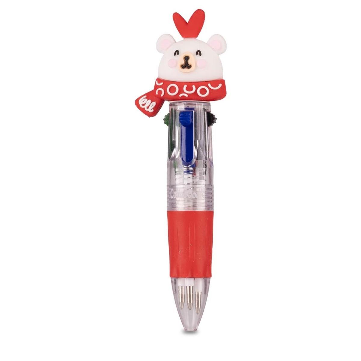 Mini penna 4 colori - la fabbrica degli elfi colourbook