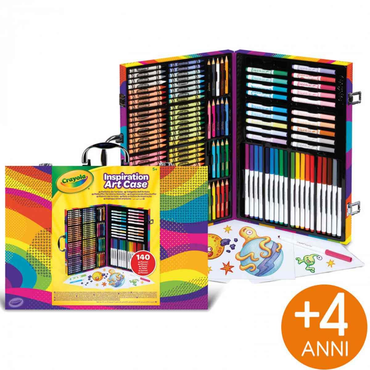 Valigetta colori arcobaleno crayola