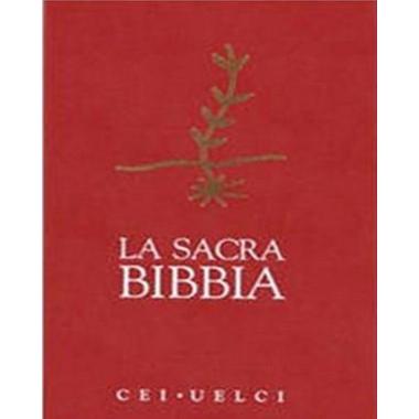 La sacra bibbia - edizione rossa