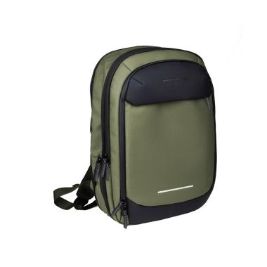 Zaino james slim con estensione army green