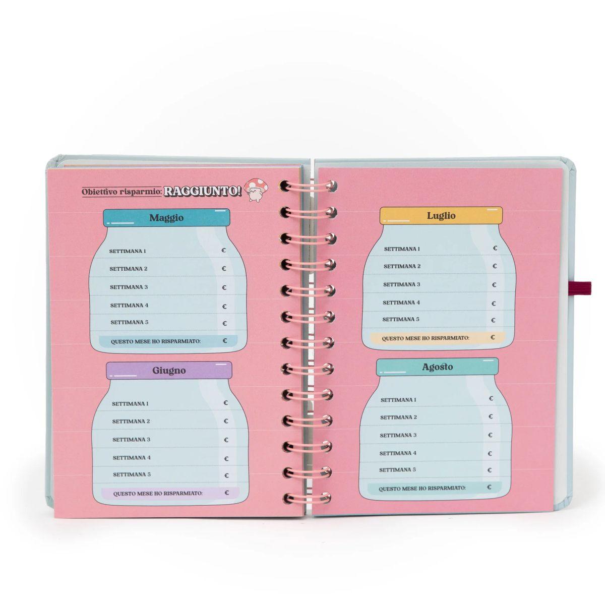 Agenda wonder piccola 2026 settimanale - obiettivo della settimana: che finisca presto!