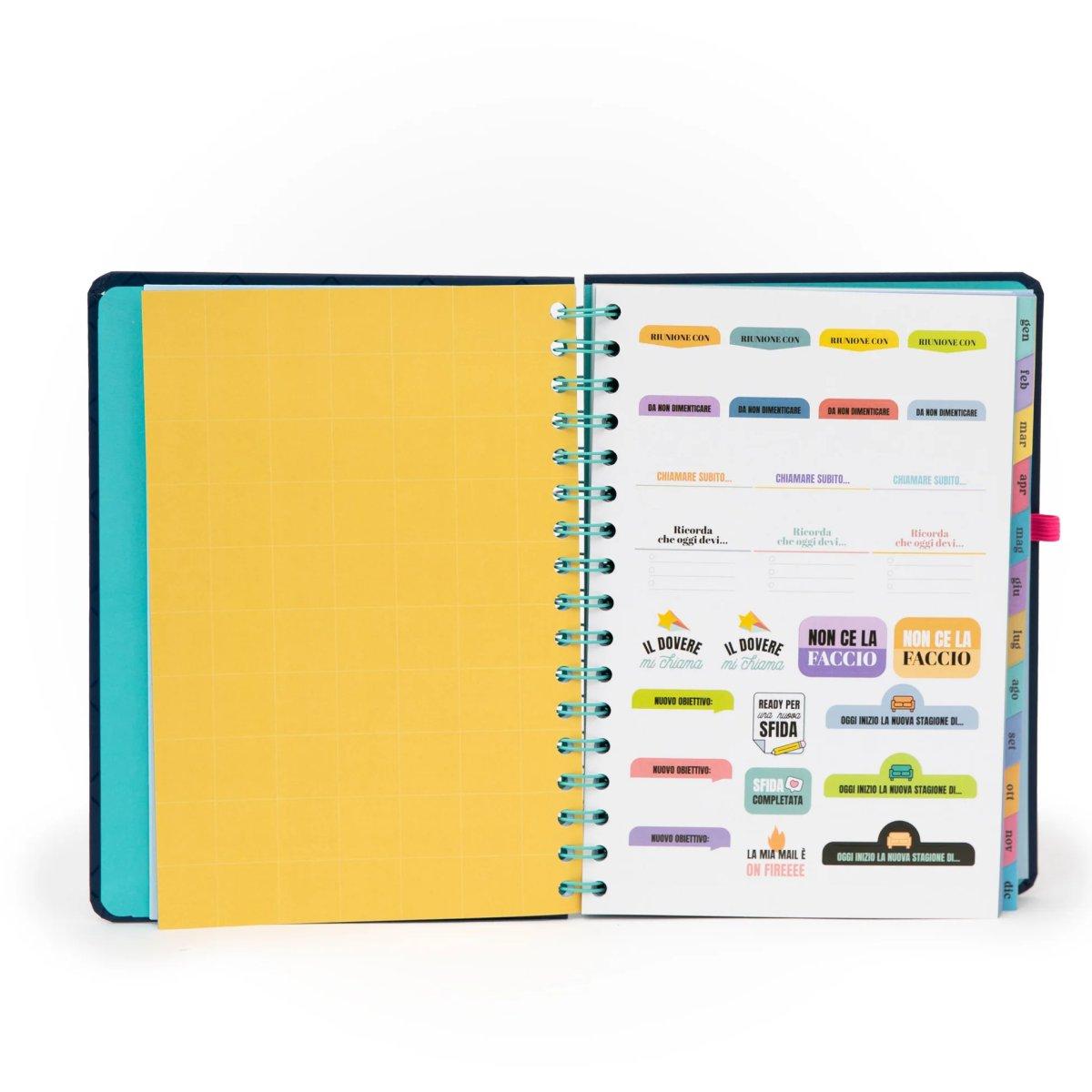 Agenda wonder 2026 settimanale - detto fatto