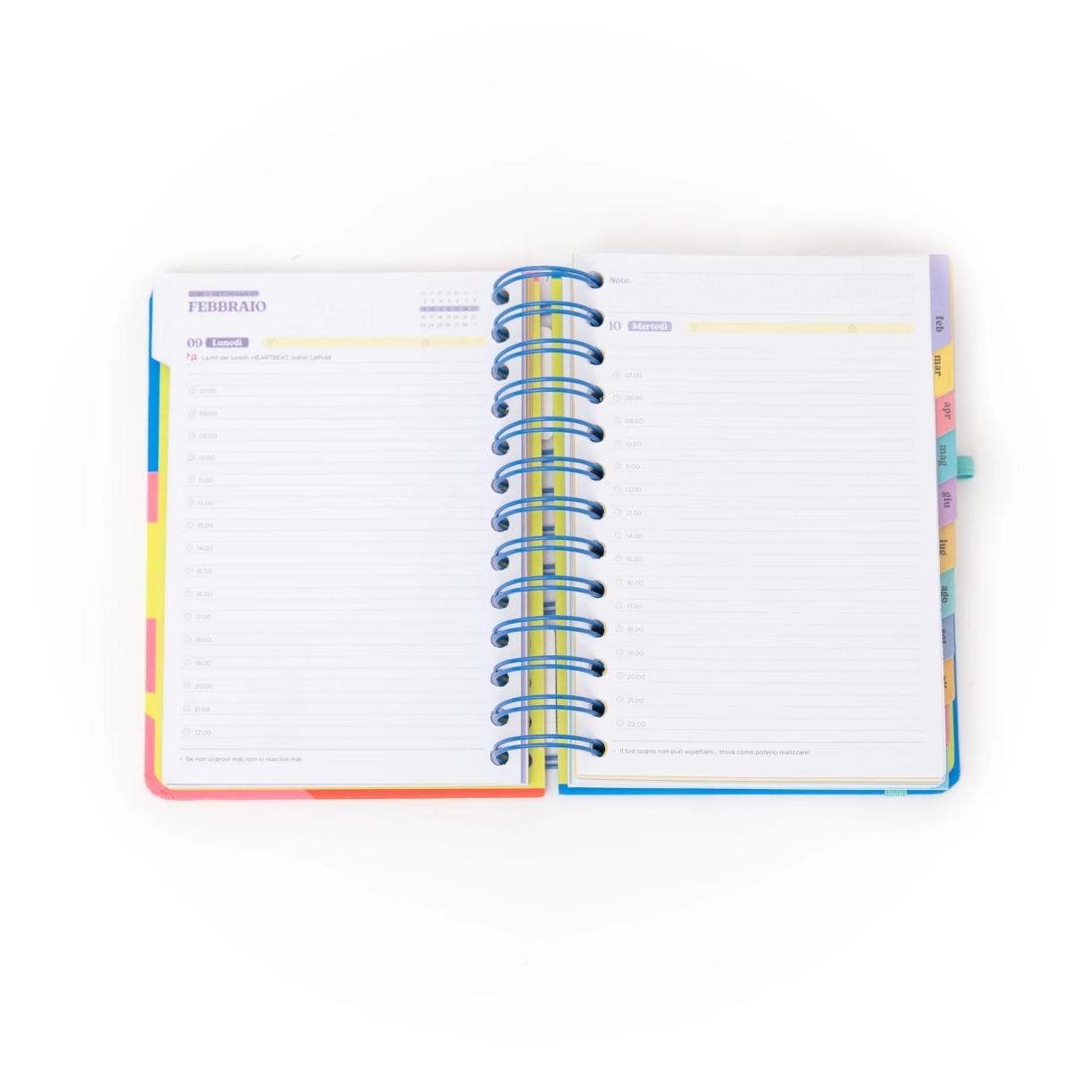 Agenda wonder piccola 2026 giornaliera - quando si chiude una porta, si apre l'agenda