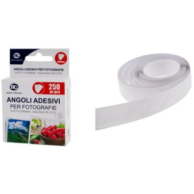 Angoli adesivi per fotografie - 250 pz