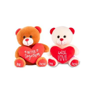 Orsetto peluche colourbook in love 15cm