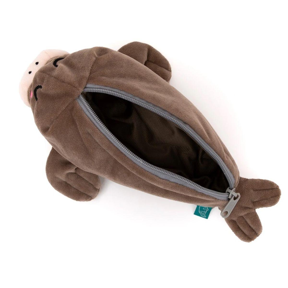 Astuccio in peluche  lazy tricheco