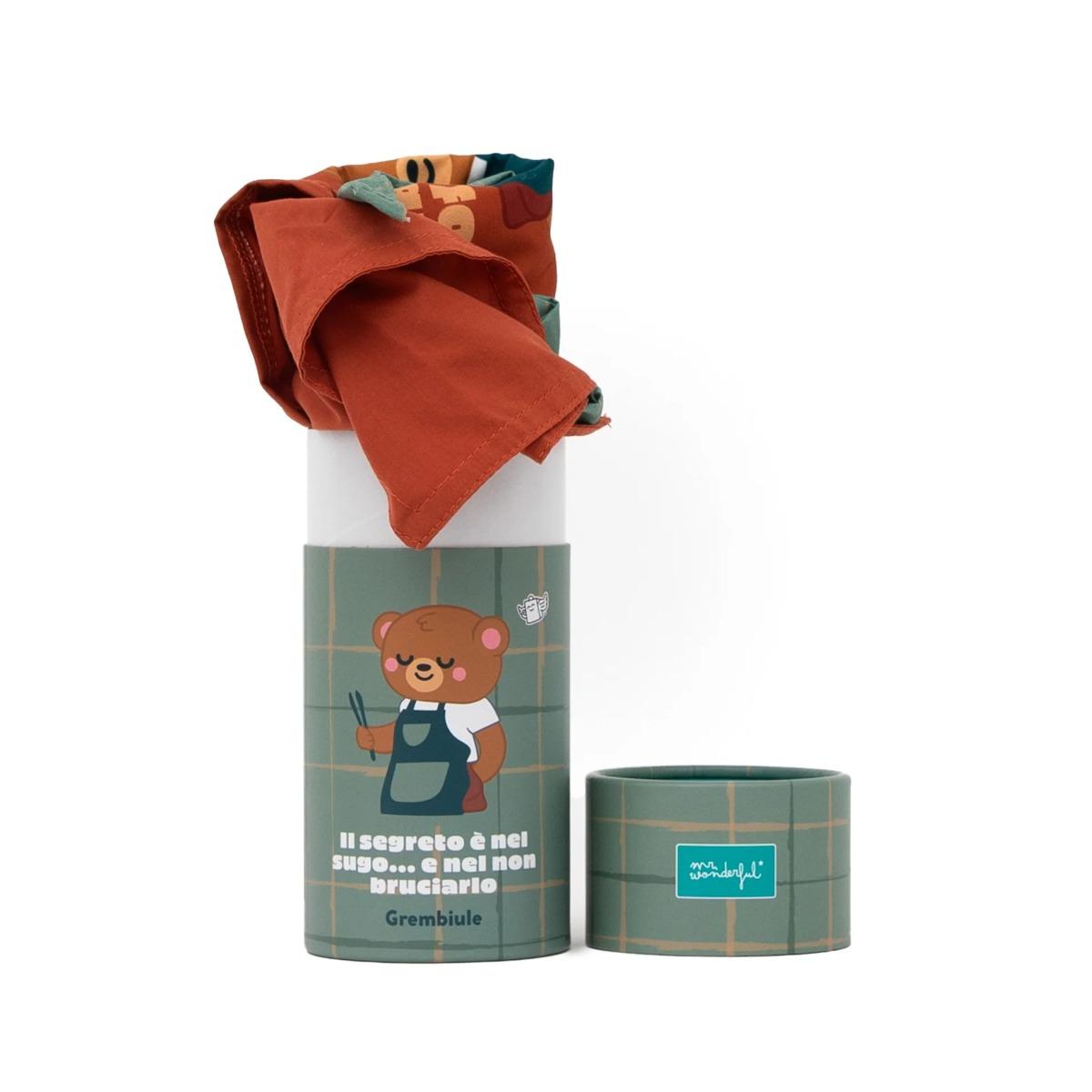 Grembiule - re della foresta e della griglia