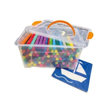 Deco schoolpack pennarelli samba jumbo - 96 pz + 6 stencils