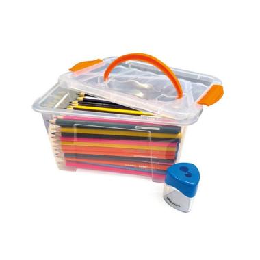 Deco schoolpack pastelli - 180 pz + temperamatite