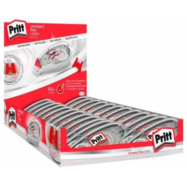 Henkel pritt correttore compact flex roller 4,2 mm x 10 mt - display 24 pz