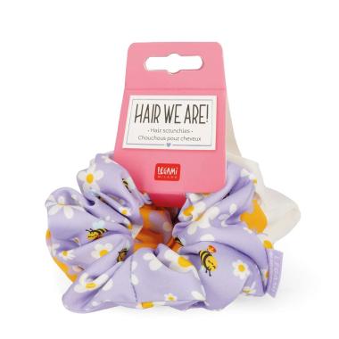 Legami - hair we are! - set di 3 elastici per capelli