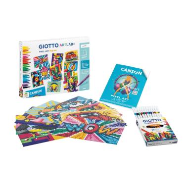 Giotto artlab+ pixel art pop art