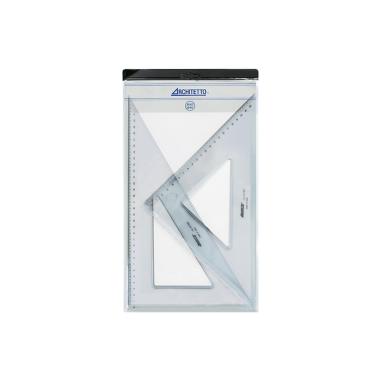 Architetto coppia squadre 30 cm / 45° - 60°