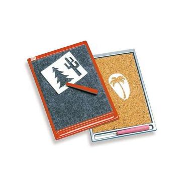 Piano di lavoro con feltro e punteruolo - 16 x 23 cm